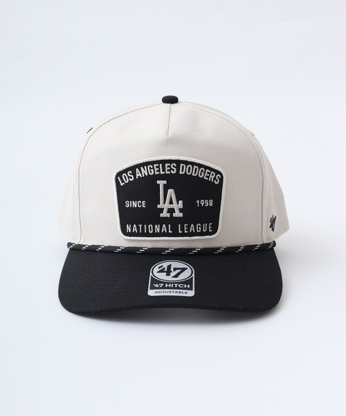 '47（フォーティーセブン）の「47Brand MLB公式 47Brand HITCH BBCAP NY LA ベースボールキャップ（キャップ・メンズ・ベージュ系1/ベージュ系・FREE）」の12枚目の写真