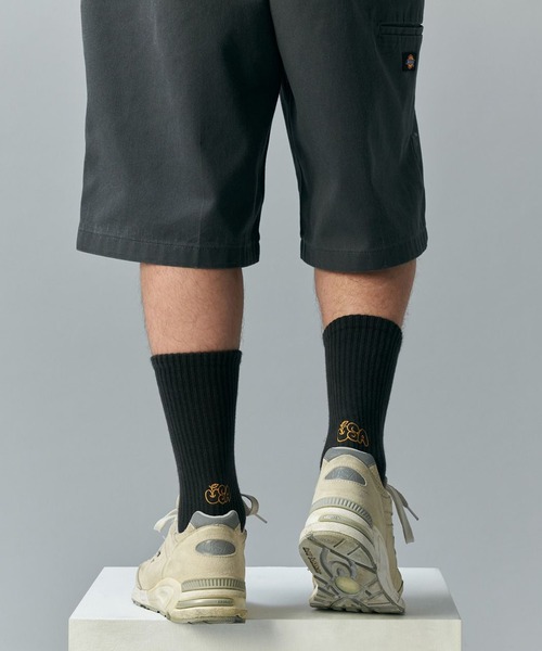 Manhattan Portage（マンハッタンポーテージ）の「Manhattan Portage/マンハッタンポーテージ ソックス CREW USA LOGO SOCKS MU006（ソックス/靴下・メンズ・ベージュ系その他/グレー系その他/ホワイト/ネイビー・25-27CM/23-25cm）」の15枚目の写真