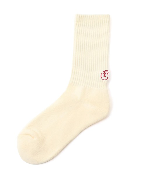Manhattan Portage（マンハッタンポーテージ）の「Manhattan Portage/マンハッタンポーテージ ソックス CREW USA LOGO SOCKS MU006（ソックス/靴下・メンズ・ベージュ系その他/グレー系その他/ホワイト/ネイビー・25-27CM/23-25cm）」の10枚目の写真