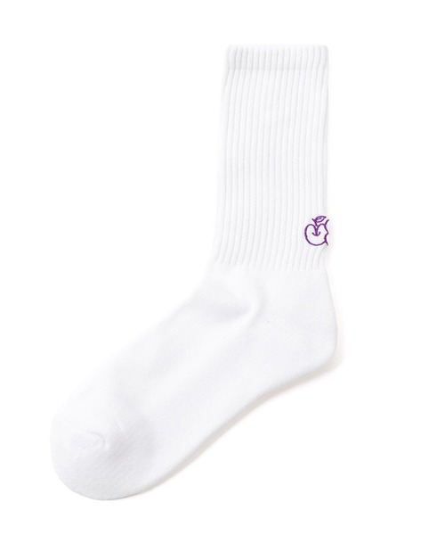 Manhattan Portage（マンハッタンポーテージ）の「Manhattan Portage/マンハッタンポーテージ ソックス CREW USA LOGO SOCKS MU006（ソックス/靴下・メンズ・ベージュ系その他/グレー系その他/ホワイト/ネイビー・25-27CM/23-25cm）」の9枚目の写真
