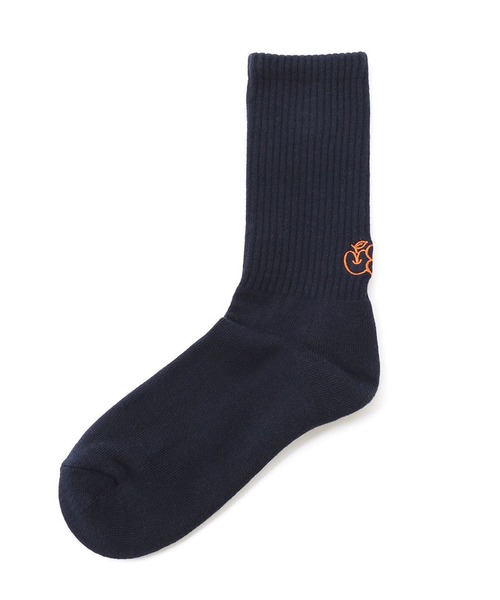 Manhattan Portage（マンハッタンポーテージ）の「Manhattan Portage/マンハッタンポーテージ ソックス CREW USA LOGO SOCKS MU006（ソックス/靴下・メンズ・ベージュ系その他/グレー系その他/ホワイト/ネイビー・25-27CM/23-25cm）」の12枚目の写真