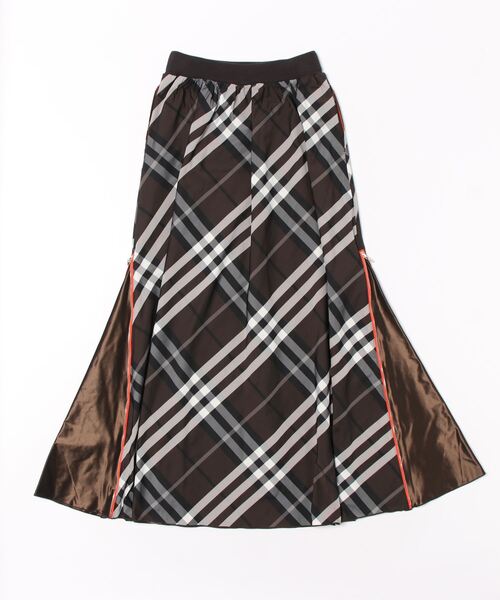 Q（キュー）の「メモリーサイドZIPスカート（スカート・レディース・ブルー系その他/ブラウン系その他/ブラック・MEDIUM）」の7枚目の写真