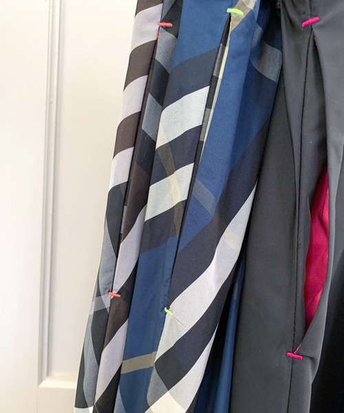 Q（キュー）の「メモリーサイドZIPスカート（スカート・レディース・ブルー系その他/ブラウン系その他/ブラック・MEDIUM）」の12枚目の写真