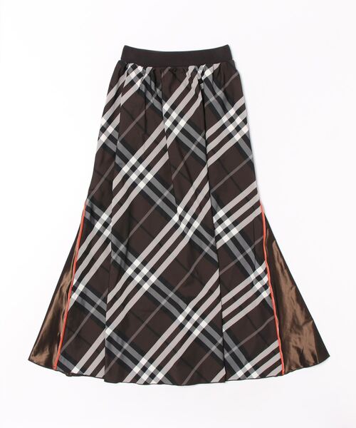 Q（キュー）の「メモリーサイドZIPスカート（スカート・レディース・ブルー系その他/ブラウン系その他/ブラック・MEDIUM）」の5枚目の写真