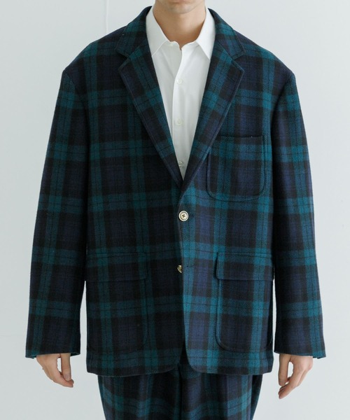FREEMANS SPORTING CLUB（フリーマンズ スポーティング クラブ）の「FREEMANS SPORTING CLUB　St MARKS JACKET（その他アウター・メンズ・グリーン・SMALL/MEDIUM/LARGE）」の2枚目の写真
