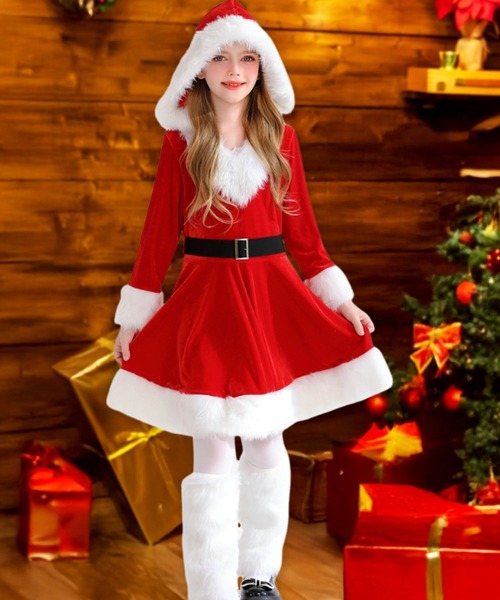 セール】キッズ クリスマス サンタ コスプレ（コスチューム