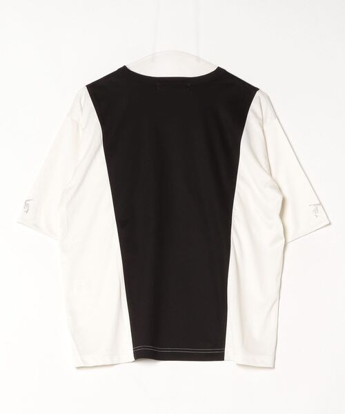 roarguns(ロアーガンズ)の「WOMAN SMOOTH x SATIN T CRYSTAL(Tシャツ/カットソー・レディース・ブラック×ホワイト・1/2)」の5枚目の写真