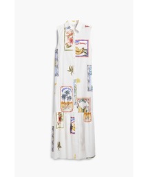 Desigual | ポストカードメモリー シャツドレス(ワンピース)
