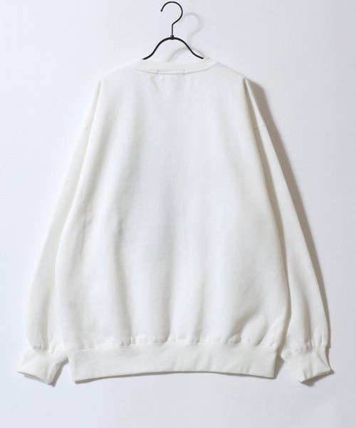 セール】Ghost Sweat shirt/おばけ オーバーサイズ 裏起毛 サガラ刺繍