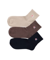 Champion（チャンピオン）の「【Champion/チャンピオン】キッズ 【3足組】クォーターレングスソックス（ソックス/靴下・キッズ）」