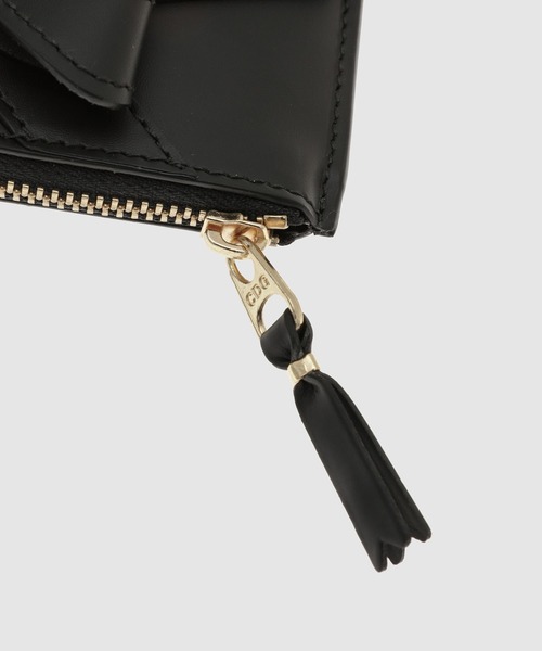 Wallet COMME des GARCONS（ウォレットコム デギャルソン）の「BIG BOW (8Z-O310-051)（財布・メンズ・レッド/ブラック・FREE）」の5枚目の写真