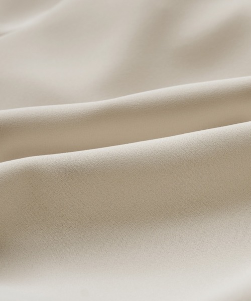 reca(レカ)の「ハイウエストテーパードパンツ(スーツパンツ・レディース・ベージュ/ブラック・M)」の21枚目の写真