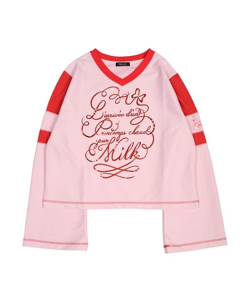 MILK(ミルク)の「スパークリング Swan Tシャツ(Tシャツ/カットソー・レディース・A/B/C/D・FREE)」の4枚目の写真