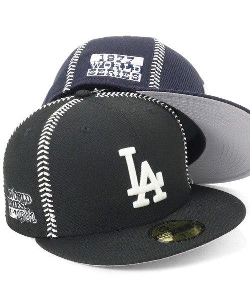 ニューエラ キャップ 59FIFTY MLBボールステッチ（キャップ