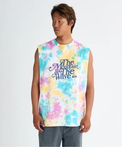 Quiksilver（クイックシルバー）の「TYPEFACE SLY/クイックシルバーマッスルタンクトップ（タンクトップ・メンズ・ホワイト/ブラック/ブラック系その他/インディゴブルー・X-LARGE/LARGE/MEDIUM/SMALL）」の3枚目の写真