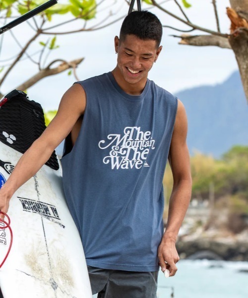 Quiksilver（クイックシルバー）の「TYPEFACE SLY/クイックシルバーマッスルタンクトップ（タンクトップ・メンズ・ホワイト/ブラック/ブラック系その他/インディゴブルー・X-LARGE/LARGE/MEDIUM/SMALL）」の4枚目の写真