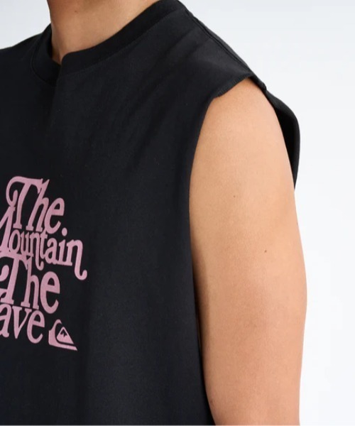 Quiksilver（クイックシルバー）の「TYPEFACE SLY/クイックシルバーマッスルタンクトップ（タンクトップ・メンズ・ホワイト/ブラック/ブラック系その他/インディゴブルー・X-LARGE/LARGE/MEDIUM/SMALL）」の8枚目の写真