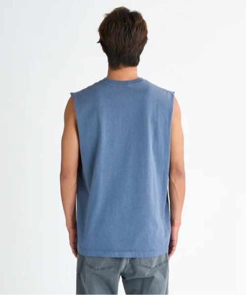 Quiksilver（クイックシルバー）の「TYPEFACE SLY/クイックシルバーマッスルタンクトップ（タンクトップ・メンズ・ホワイト/ブラック/ブラック系その他/インディゴブルー・X-LARGE/LARGE/MEDIUM/SMALL）」の12枚目の写真