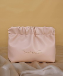 SHEPP（シープ）の「マグネット式 フェイクレザー ギャザーポーチ（ポーチ）」