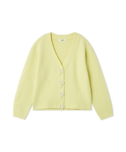 SNIDEL（スナイデル）の「パールボタンカーディガン（カーディガン