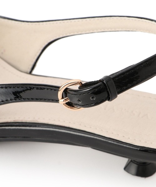 Juze(ジュゼ)の「スリングバックリボンミュール(パンプス・レディース・シルバー/ブラック・M/S/L)」の14枚目の写真