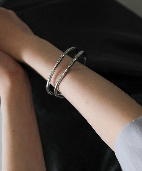 ダブルラインニュアンスバングル（バングル/リストバンド）｜select