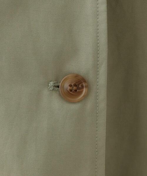 SHOO・LA・RUE(シューラルー)の「【S-LL/撥水/花粉対策】フーディーテントブルゾン(ブルゾン・レディース・ベージュ/ネイビー/カーキ・01/02/03/04)」の7枚目の写真