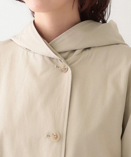 SHOO・LA・RUE(シューラルー)の「【S-LL/撥水/花粉対策】フーディーテントブルゾン(ブルゾン・レディース・ベージュ/ネイビー/カーキ・01/02/03/04)」の19枚目の写真