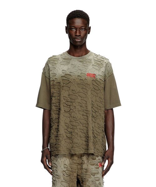 一枚で決まる☆【DIESEL】T-Norm-T9 クルーネック Tシャツ セール】メンズ Tシャツ T-BOXT-R29(Tシャツ/カットソー