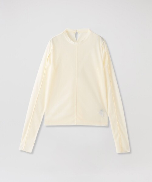 LOVELESS(ラブレス)の「シアーカットアウトプルオーバー(Tシャツ/カットソー・レディース・ホワイト/イエロー系その他2/ブラック・36)」の12枚目の写真