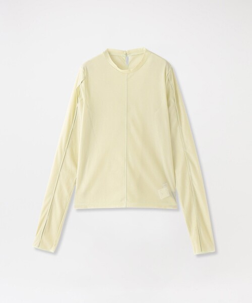 LOVELESS(ラブレス)の「シアーカットアウトプルオーバー(Tシャツ/カットソー・レディース・ホワイト/イエロー系その他2/ブラック・36)」の14枚目の写真