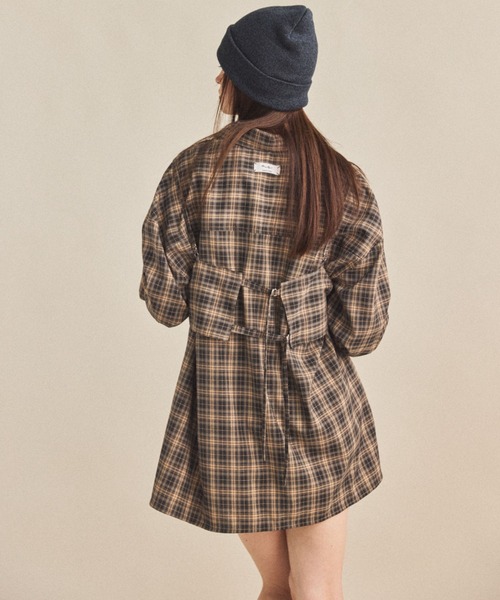 MIRROR STOKE（ミラーストーク）の「≪WEB限定≫【新色追加】BUSTIER SHIRT/ビスチェシャツ（シャツ/ブラウス・レディース・サックスブルー/ブルー/ブラック/オレンジ/アイボリー・MEDIUM）」の6枚目の写真