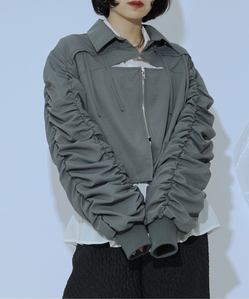 volume sleeve mode MA1（ブルゾン）｜Ezick（エジック）の