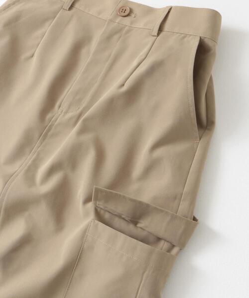 ITEMS URBANRESEARCH（アイテムズ アーバンリサーチ）の「アウトポケットロングスカート（スカート・レディース・ベージュ/ブラック/カーキ・FREE）」の9枚目の写真