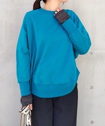 Q | ラグランスリーブスウェット(スウェット)