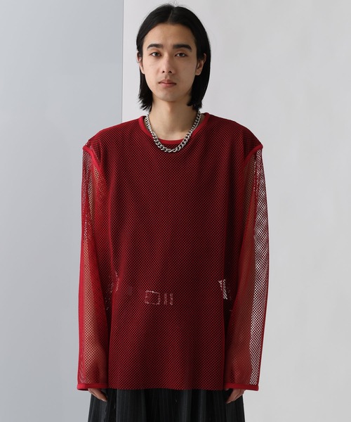 OVERメッシュカットプルオーバー(HARE) OVERメッシュカットプルオーバー(HARE)（Tシャツ/カットソー