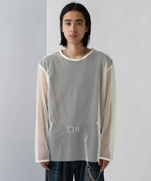 HARE | OVERメッシュカットプルオーバー(HARE)(Tシャツ/カットソー)