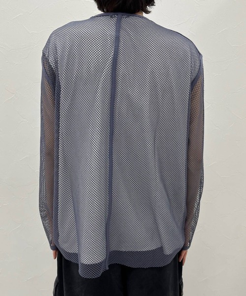 OVERメッシュカットプルオーバー(HARE) HARE tシャツ OVERメッシュカットプルオーバー(HARE) メンズ