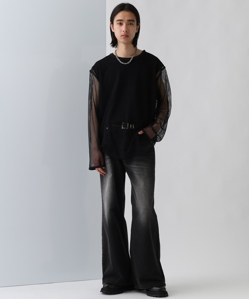 OVERメッシュカットプルオーバー(HARE) HARE｜OVERメッシュカットプルオーバー | Rakuten Fashion(楽天
