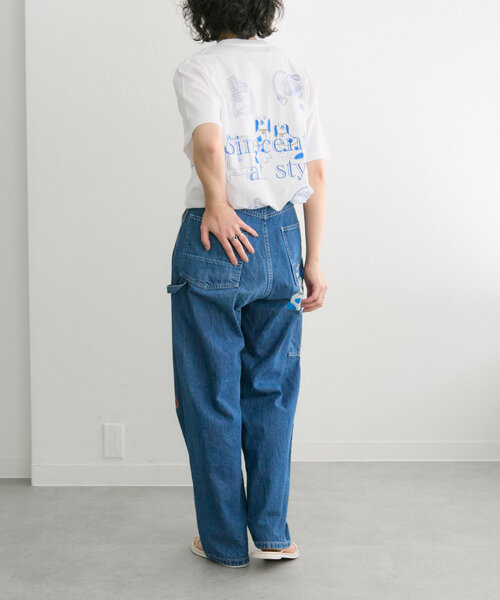 ear PAPILLONNER（イアパピヨネ）の「ペイントデニムパンツ
