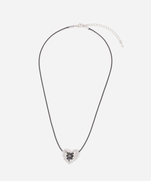 FOREVER 21(フォーエバー トゥエンティーワン)の「ハートデザインネックレス(ネックレス・レディース・シルバー・FREE)」の6枚目の写真