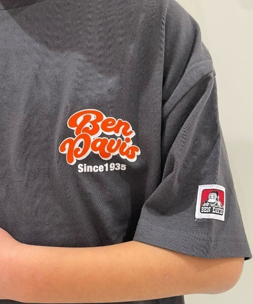 BEN DAVIS（ベンデイビス）の「【BEN DAVIS】カーグラフィックＴシャツ（Tシャツ/カットソー・キッズ・オフホワイト/ブラック/パープル・130/140/150/160）」の15枚目の写真
