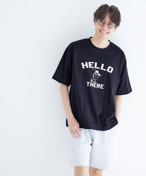 coca(coca)(コカ)の「キャラプリントTシャツ(Tシャツ/カットソー・メンズ・ネイビー/ホワイト・M/XL/L)」の6枚目の写真