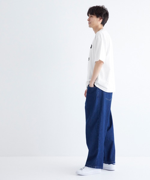 coca(coca)(コカ)の「キャラプリントTシャツ(Tシャツ/カットソー・メンズ・ネイビー/ホワイト・M/XL/L)」の8枚目の写真