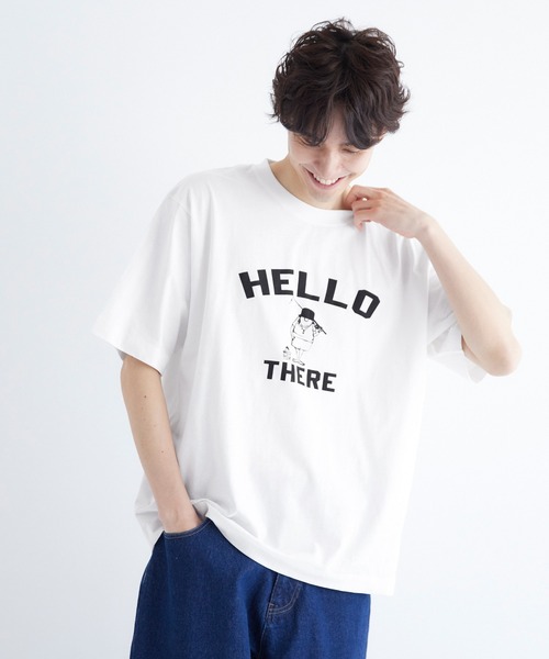 coca(coca)(コカ)の「キャラプリントTシャツ(Tシャツ/カットソー・メンズ・ネイビー/ホワイト・M/XL/L)」の9枚目の写真