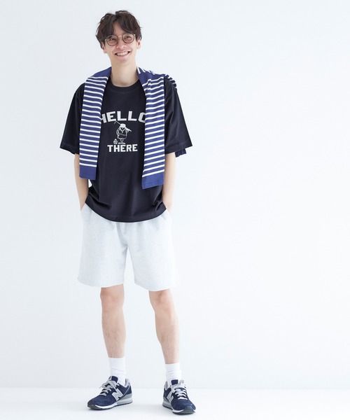 coca(coca)(コカ)の「キャラプリントTシャツ(Tシャツ/カットソー・メンズ・ネイビー/ホワイト・M/XL/L)」の3枚目の写真