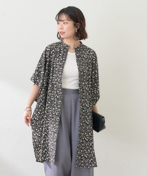 Another Branch olive des olive(アナザーブランチオリーブデオリーブ)の「【リバイバル】再生産決定!ドルマンBIGシャツ(シャツ/ブラウス・レディース・ブラック/オフホワイト/カーキ/ドット/ロイヤルブルー/ブラウン/その他11・FREE)」の6枚目の写真