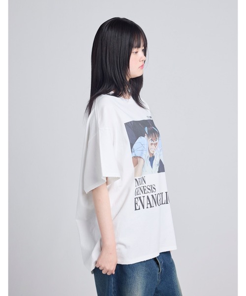 トップス evangelion x little sunny bite big tee little sunny bite (リトルサニーバイト)evangelion × little