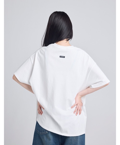 Little sunny bite（リトルサニーバイト）の「【8】【it】evangelion x little sunny bite big tee（Tシャツ/カットソー・レディース・ブルー/ブラック/ホワイト・LARGE/MEDIUM/SMALL）」の4枚目の写真