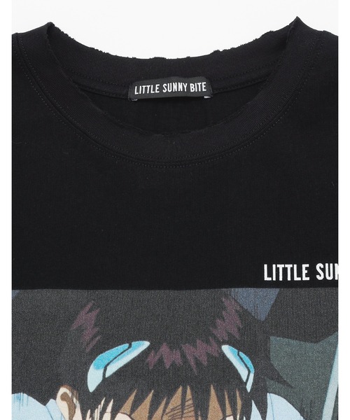 Little sunny bite（リトルサニーバイト）の「【8】【it】evangelion x little sunny bite big tee（Tシャツ/カットソー・レディース・ブルー/ブラック/ホワイト・LARGE/MEDIUM/SMALL）」の16枚目の写真